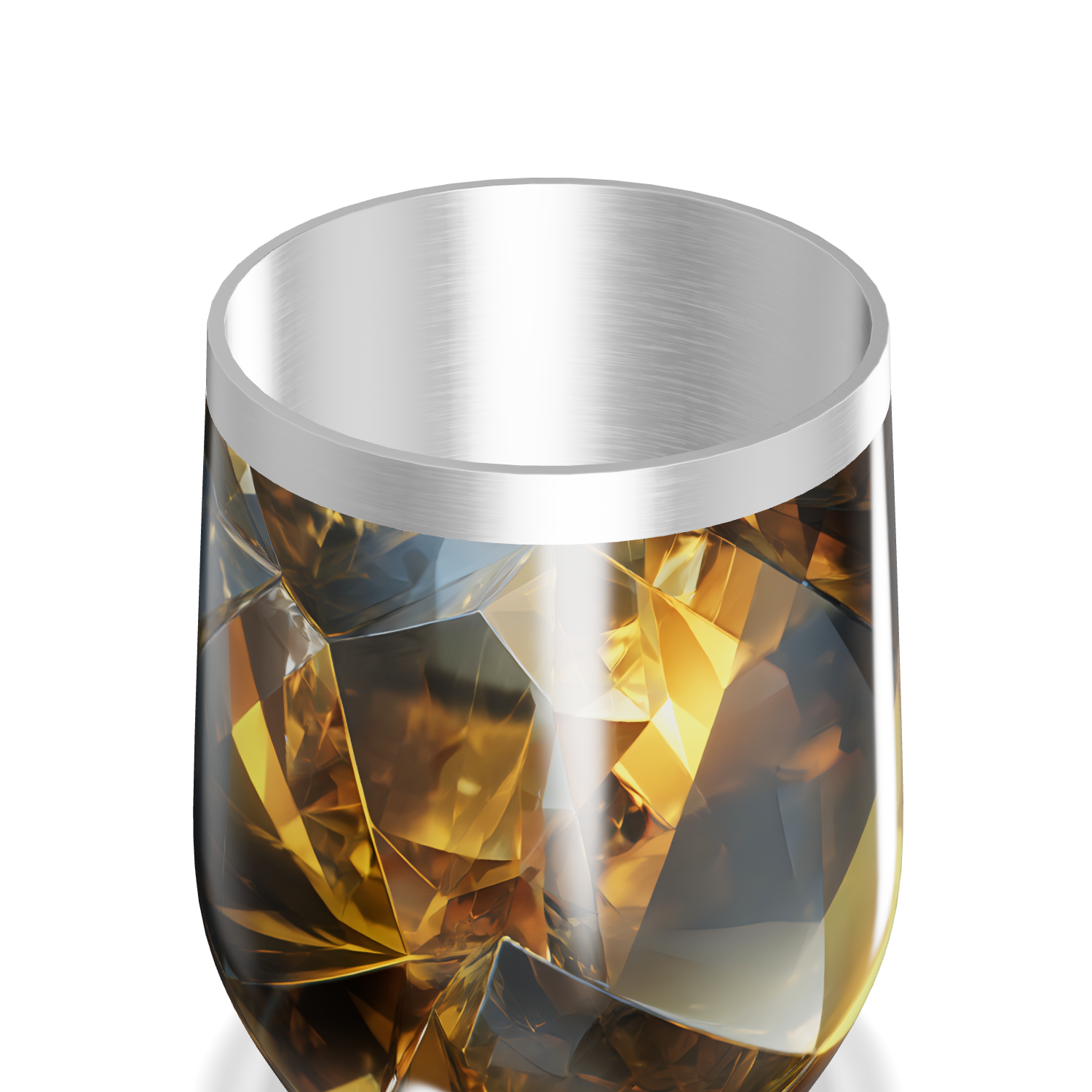 Copo Térmico Slim - Cristal Âmbar