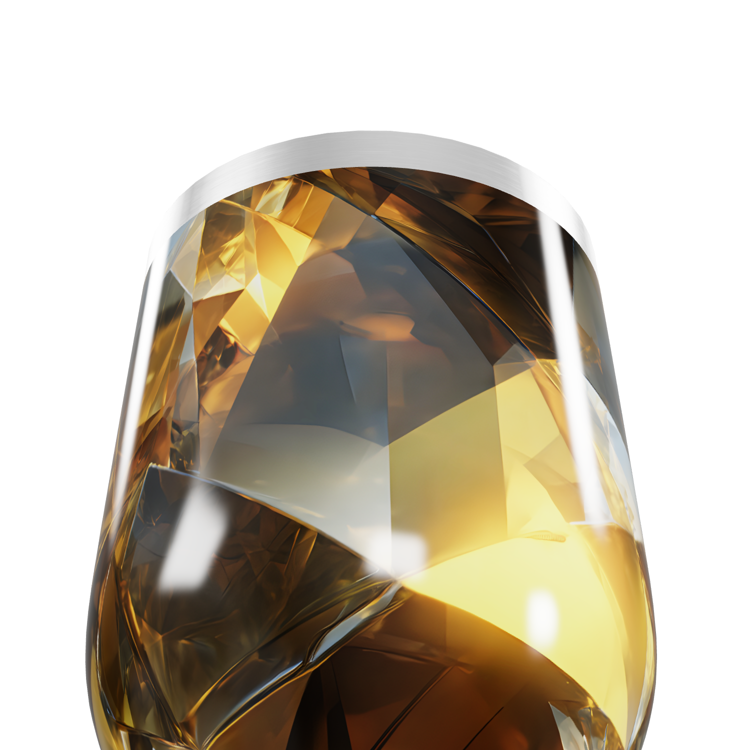 Copo Térmico Slim - Cristal Âmbar