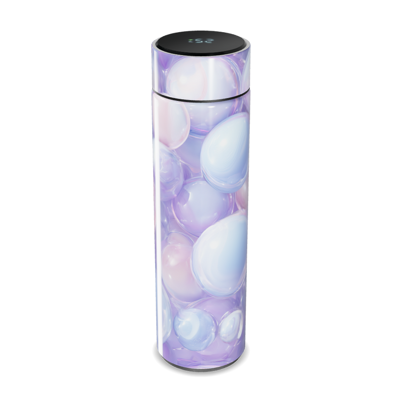 Garrafa Térmica Touch - Estampa Bolhas Coloridas