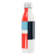 Garrafa Inox - Listras Azul Vermelho Amarelo