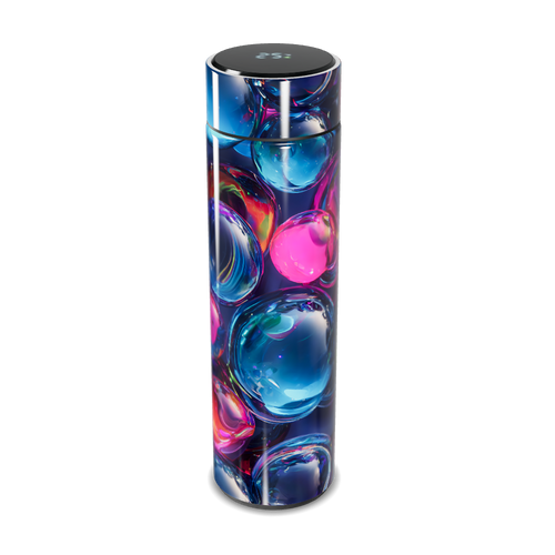 Garrafa Térmica Touch - Multicolorida Bolhas