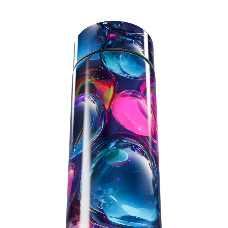 Garrafa Térmica Touch - Multicolorida Bolhas