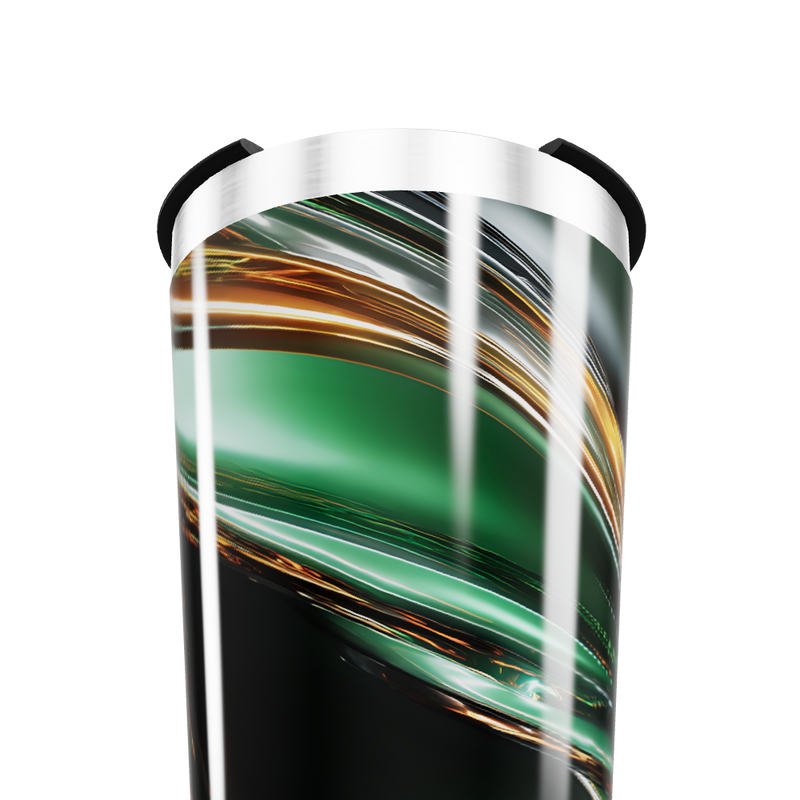 Copo Térmico - Estampa Abstrata Colorida