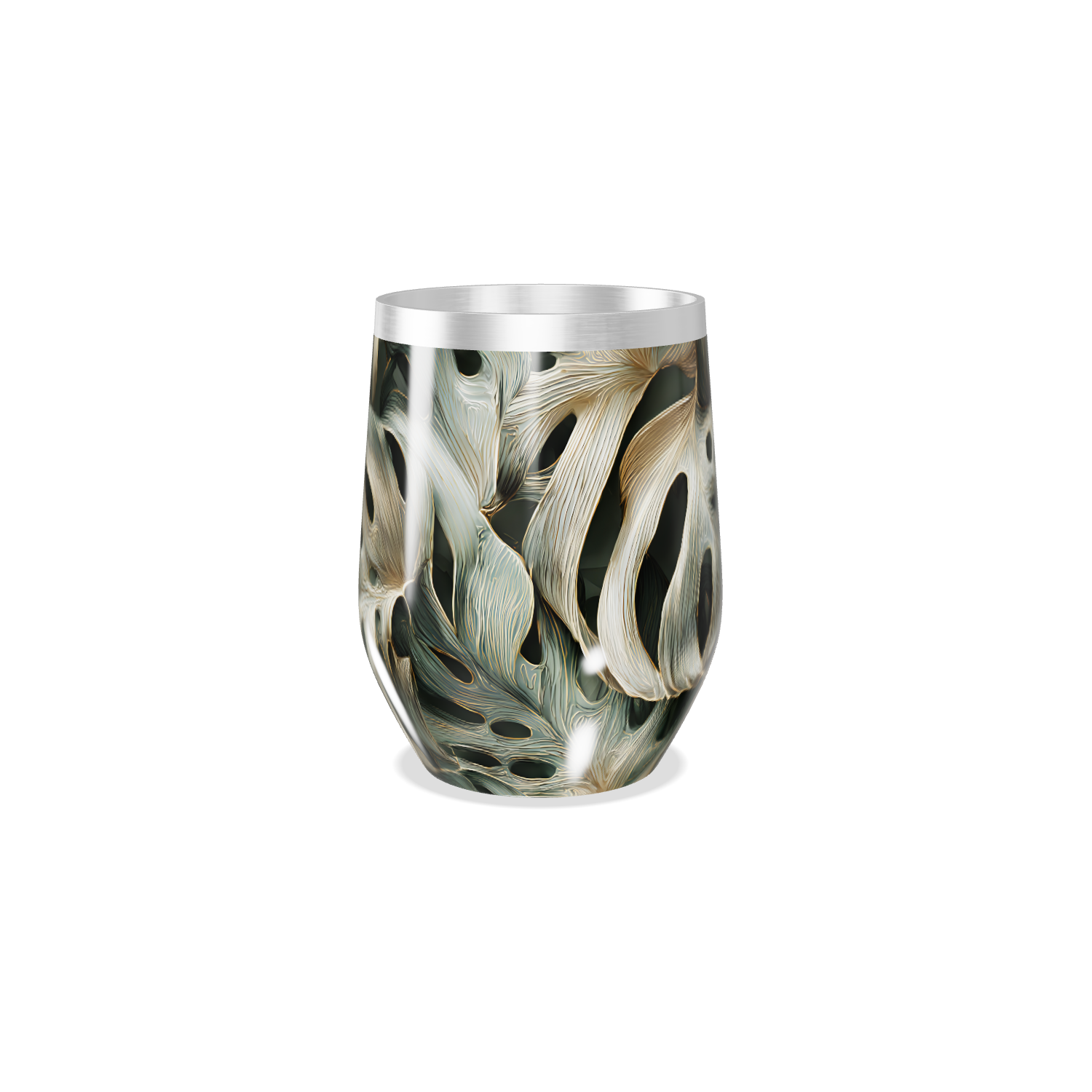 Copo Térmico Slim - Folhagem Tropical