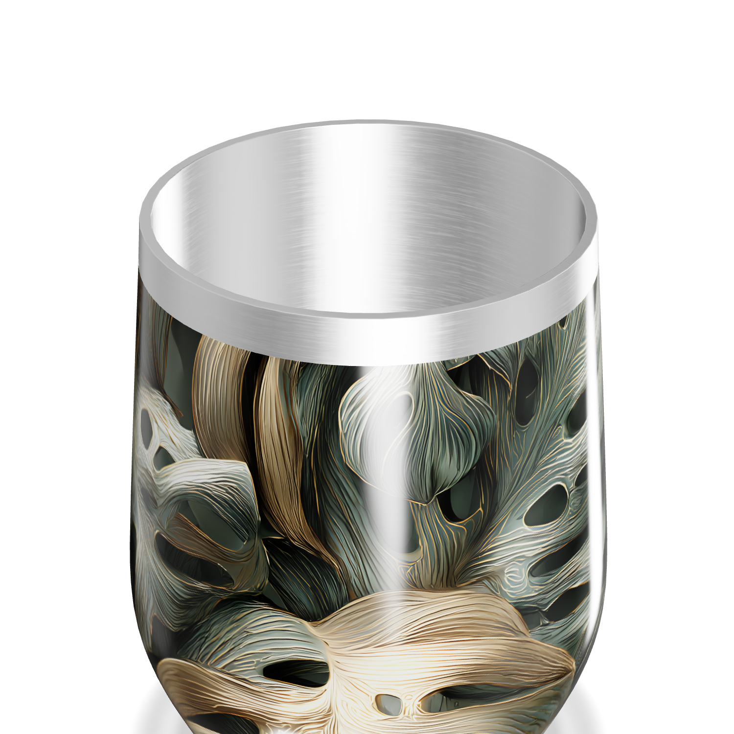 Copo Térmico Slim - Folhagem Tropical