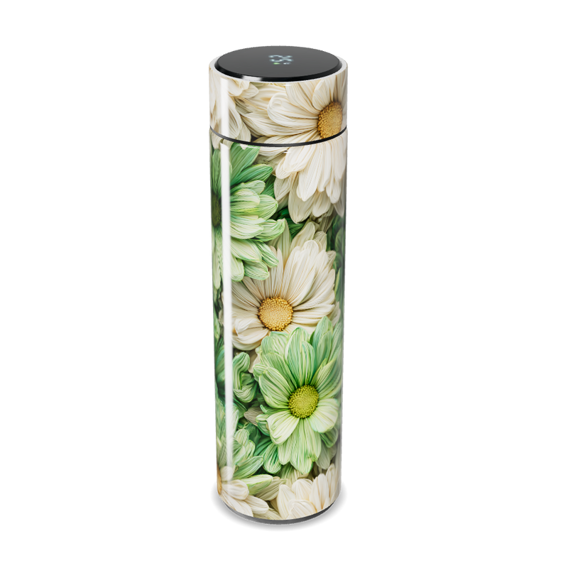 Garrafa Térmica Touch - Floral Verde