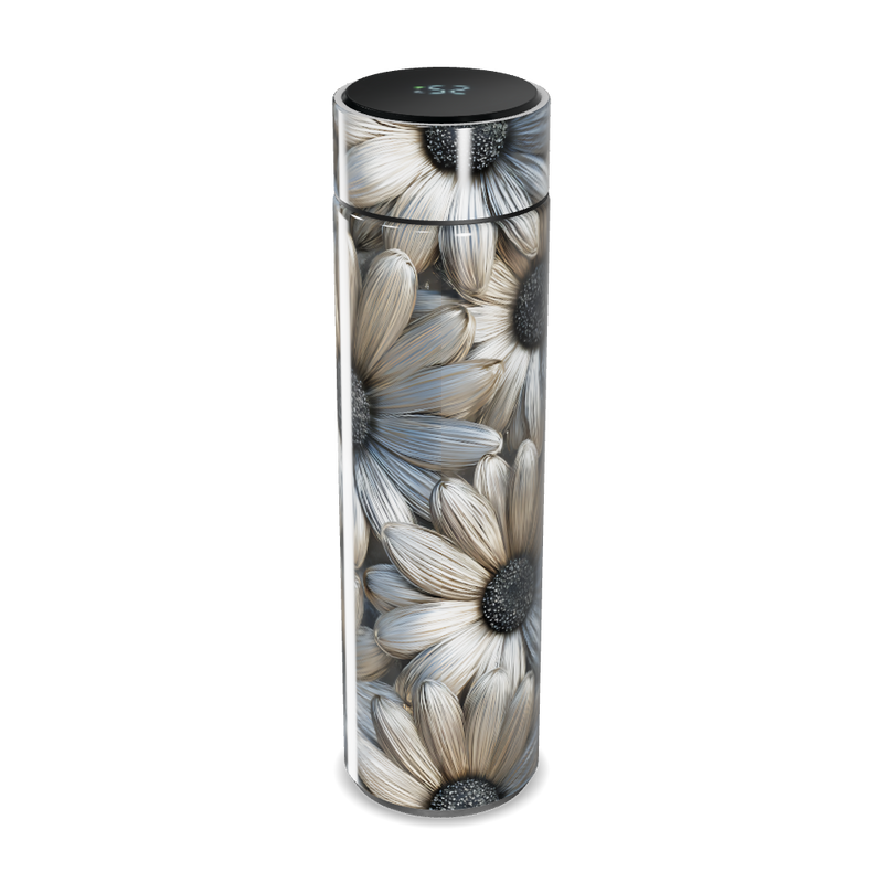 Garrafa Térmica Touch - Floral com Display Digital