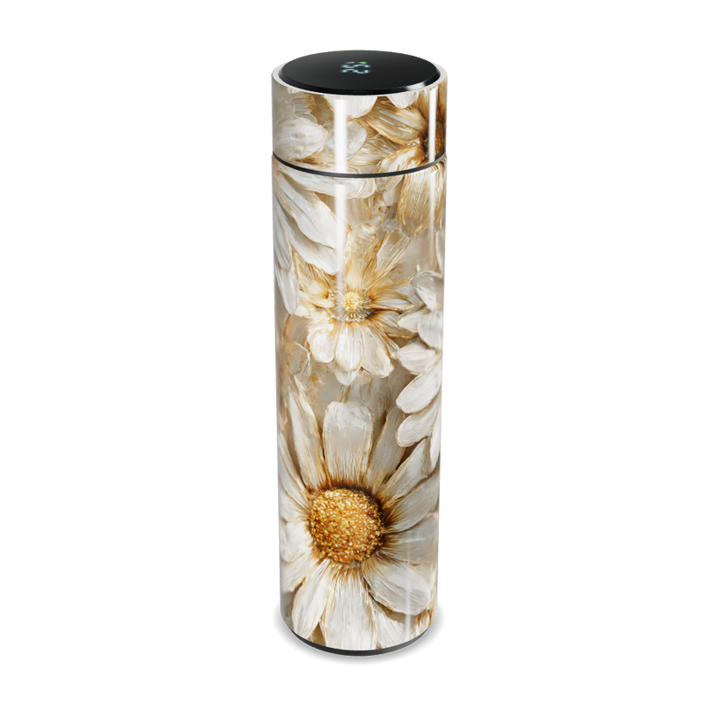 Garrafa Térmica Touch - Floral Margaridas