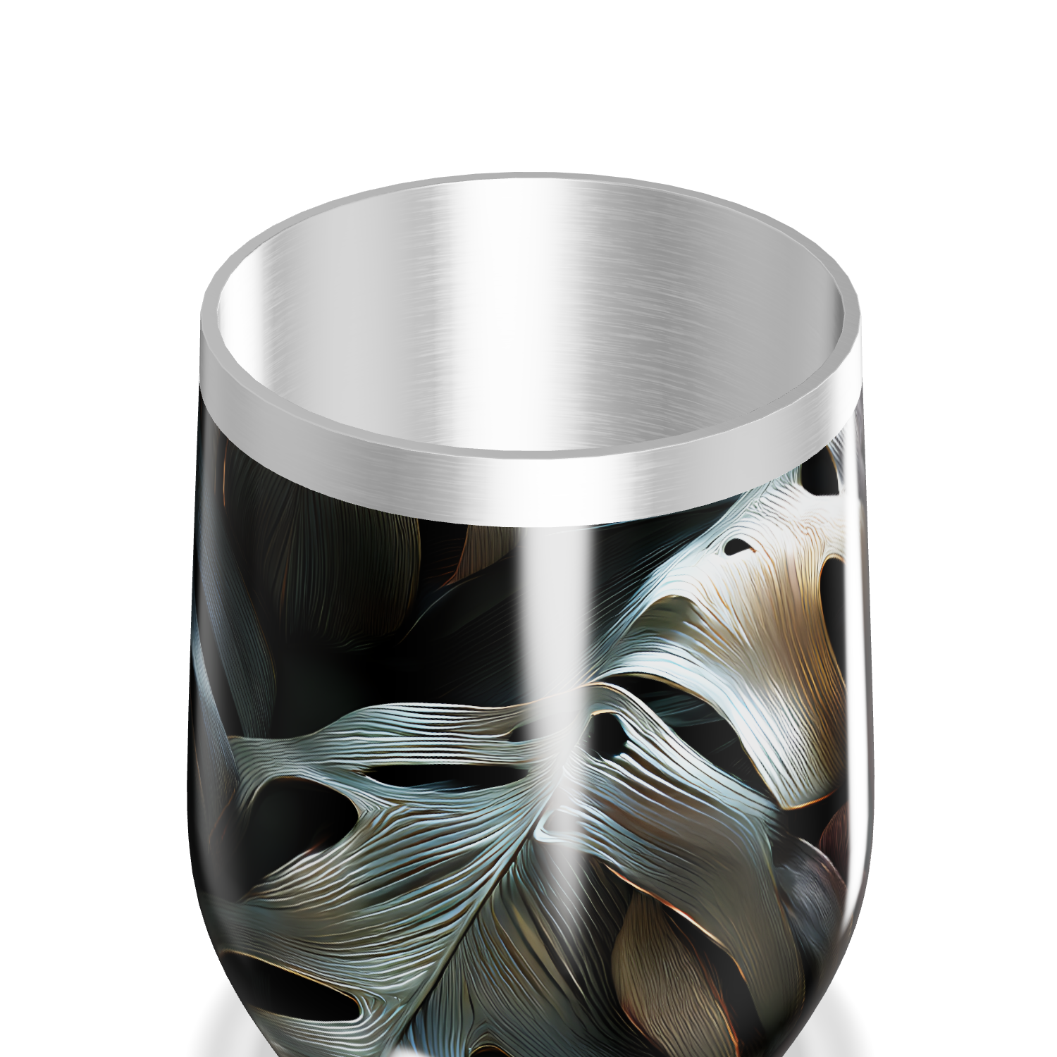 Copo Térmico Slim - Estampa Folhagem Colorida