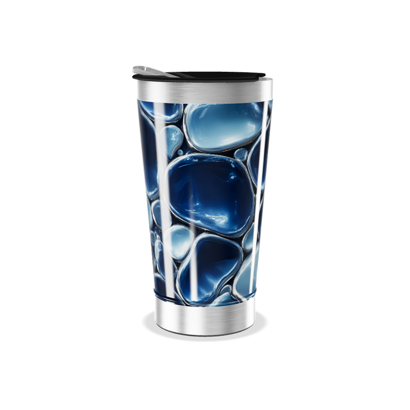 Copo Térmico - Fundo do Mar Azul