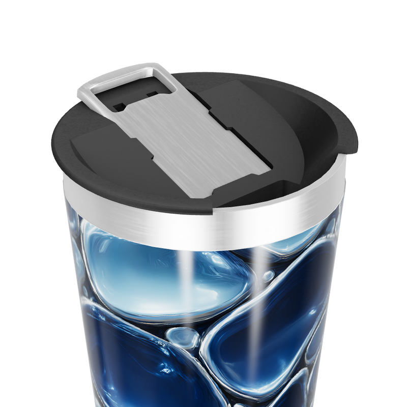 Copo Térmico - Fundo do Mar Azul