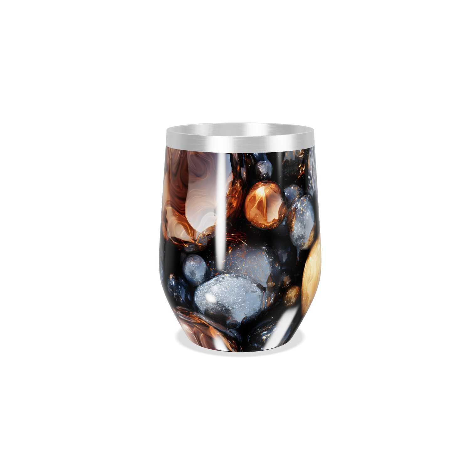 Copo Térmico Slim - Espacial em Aço Inox