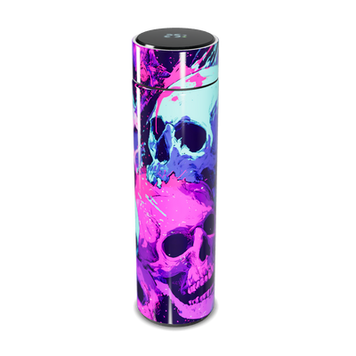 Garrafa Térmica Touch - Cores Neon Caveira