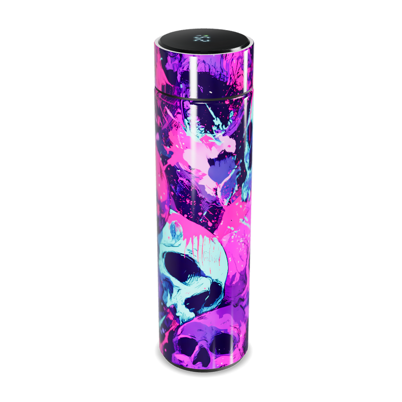 Garrafa Térmica Touch - Cores Neon Caveira