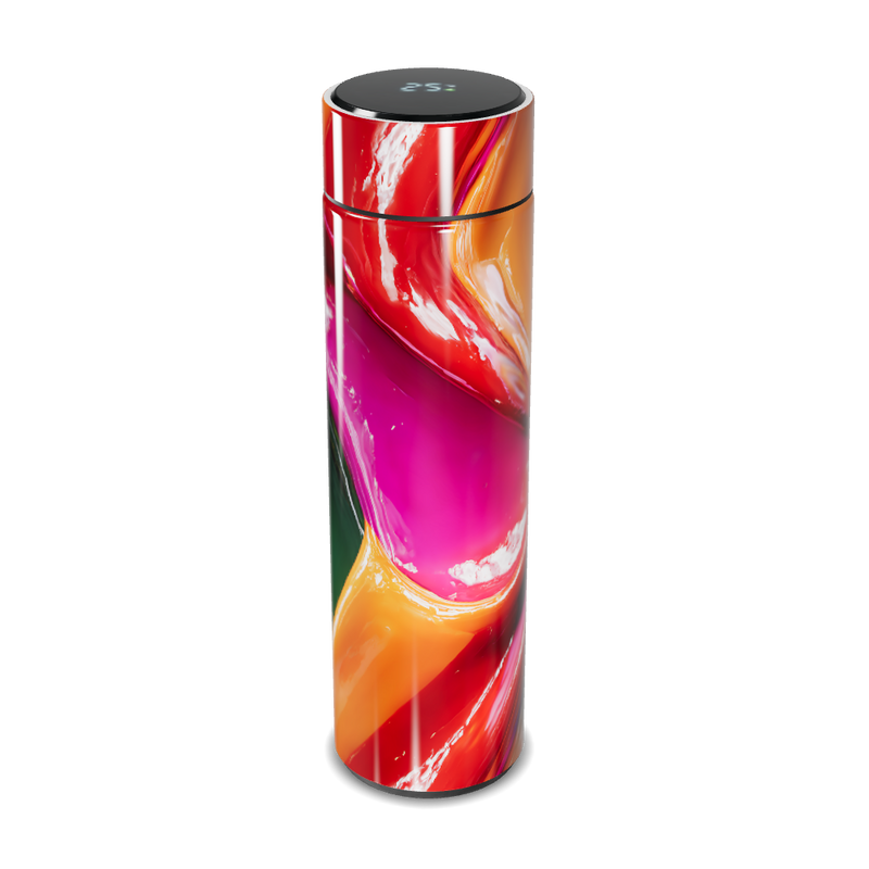 Garrafa Térmica Touch - Colorida Digital LED