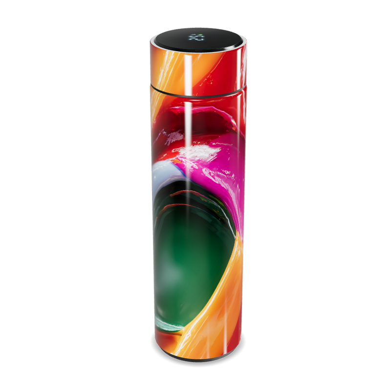 Garrafa Térmica Touch - Colorida Digital LED
