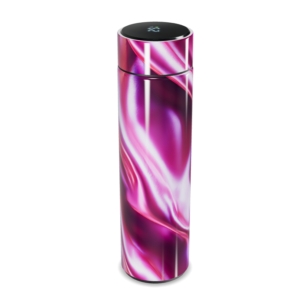 Garrafa Térmica Touch - Rosa Metálica Digital