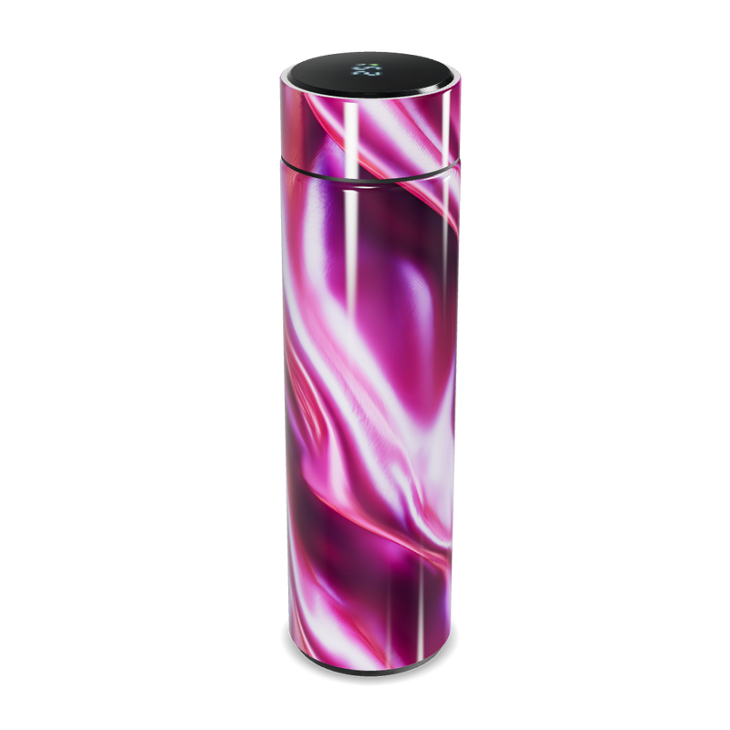 Garrafa Térmica Touch - Rosa Metálica Digital