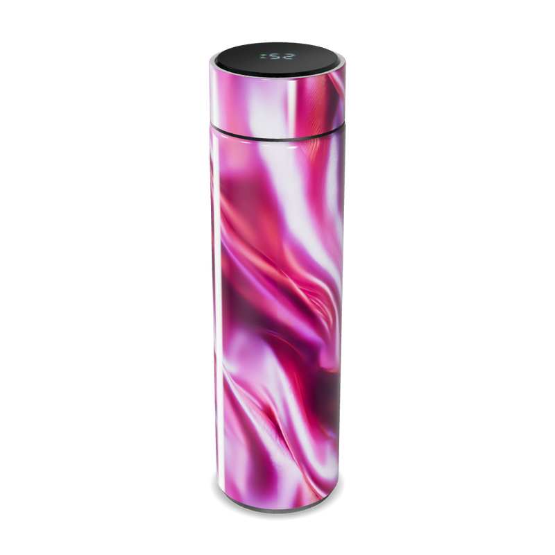 Garrafa Térmica Touch - Rosa Metálica Digital