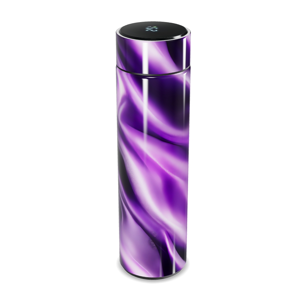 Garrafa Térmica Touch - Roxo com Display Digital