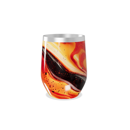 Copo Térmico Slim - Estampa Abstrata Multicolorida