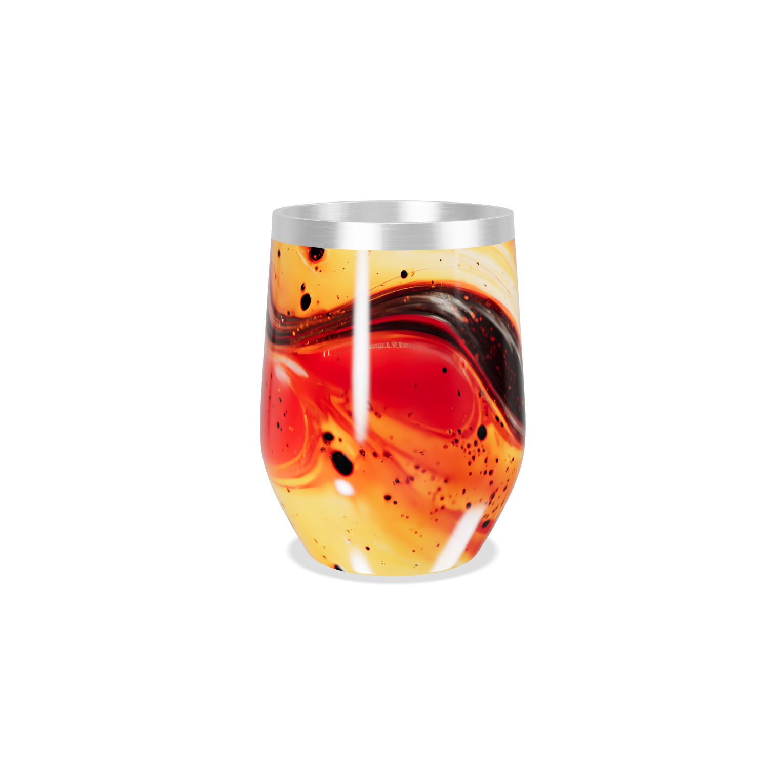 Copo Térmico Slim - Estampa Abstrata Multicolorida