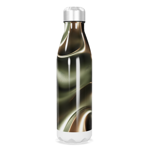 Garrafa Inox - Estampa Metalizada