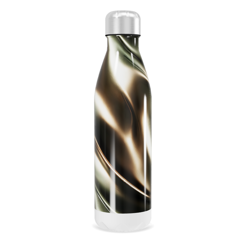 Garrafa Inox - Estampa Metalizada