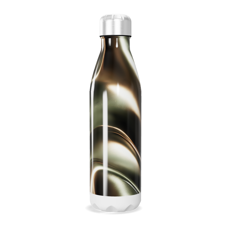 Garrafa Inox - Estampa Metalizada