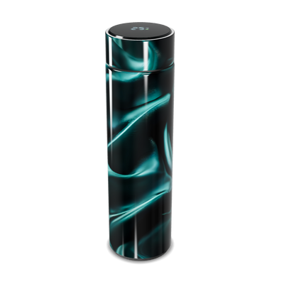 Garrafa Térmica Touch - Preto Azul Estampa