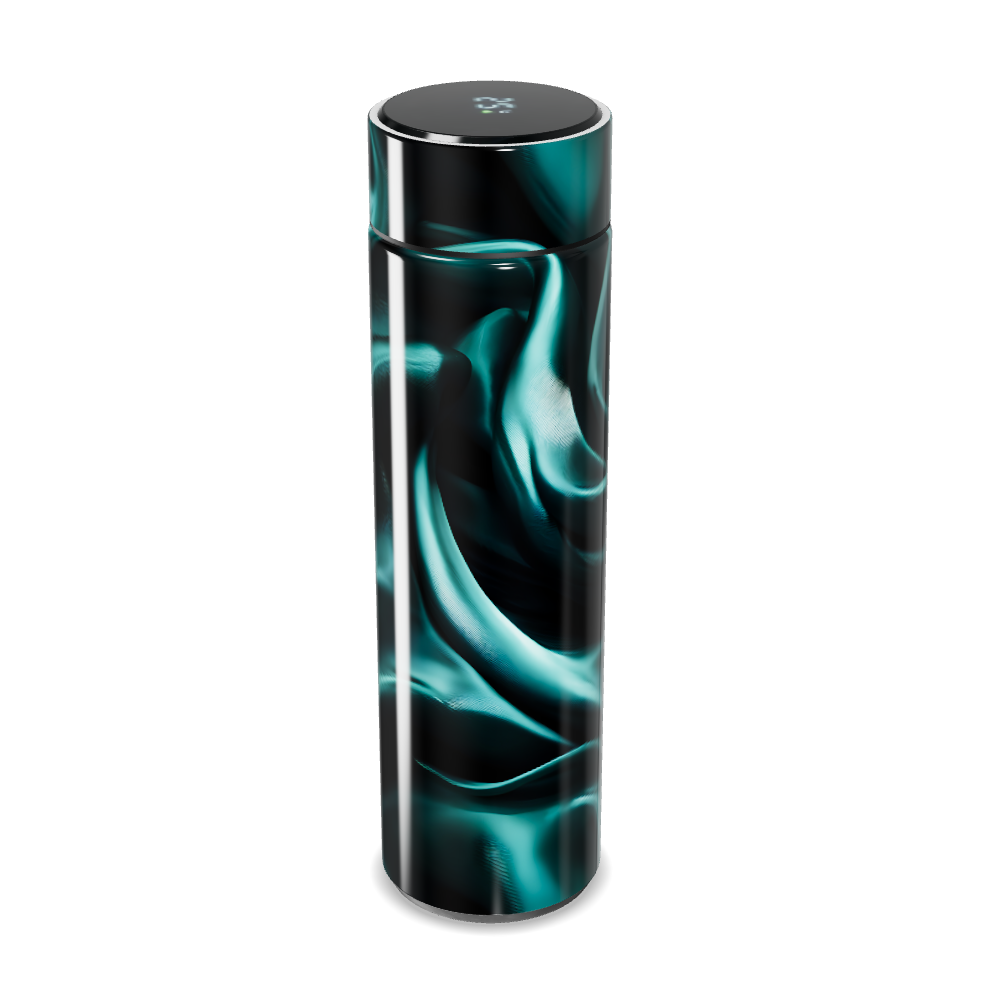 Garrafa Térmica Touch - Preto Azul Estampa