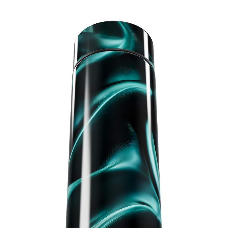 Garrafa Térmica Touch - Preto Azul Estampa