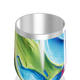 Copo Térmico Slim - Abstrato Multicolorido Inox