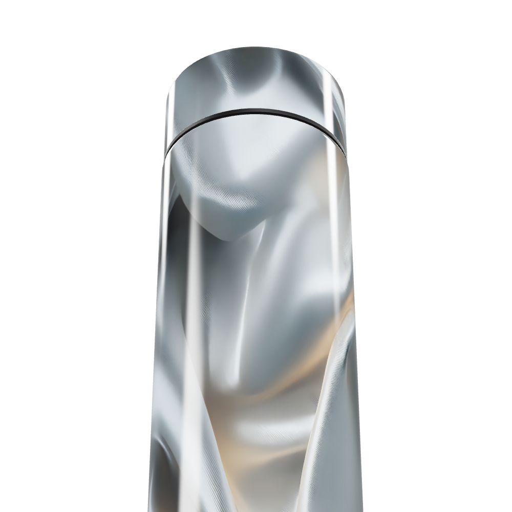 Garrafa Térmica Touch Mármore Prateado