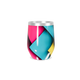 Copo Térmico Slim - Estampa Colorida Geométrica