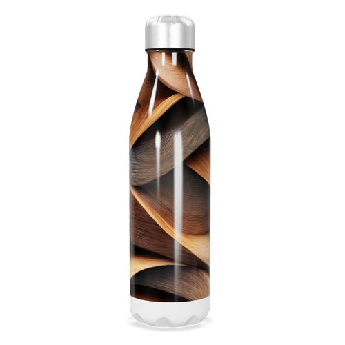 Garrafa Inox - Estampa Madeira