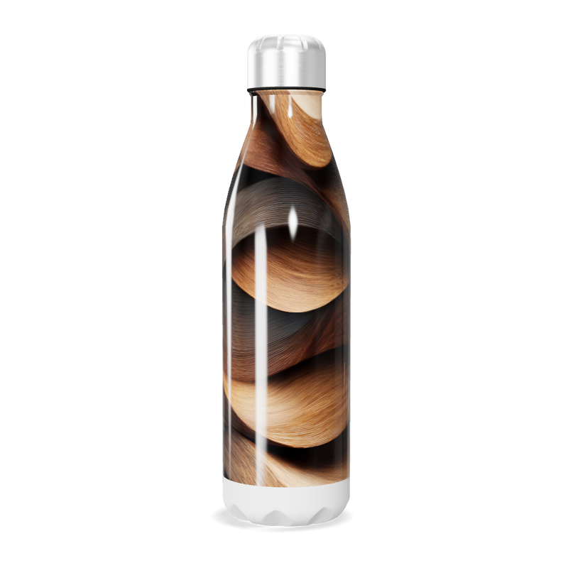 Garrafa Inox - Estampa Madeira