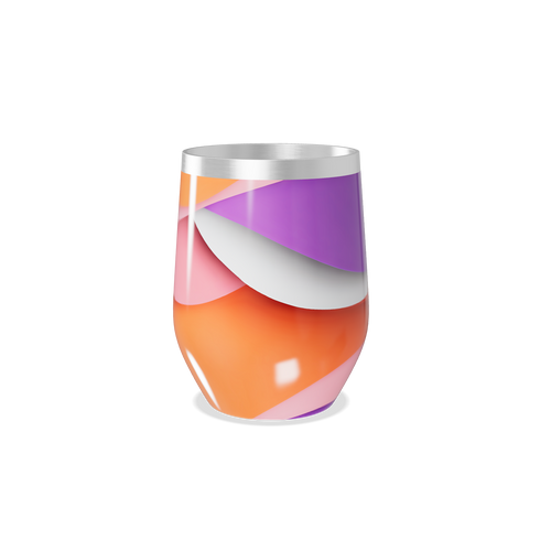 Copo Térmico Slim - Estampado Colorido Inox