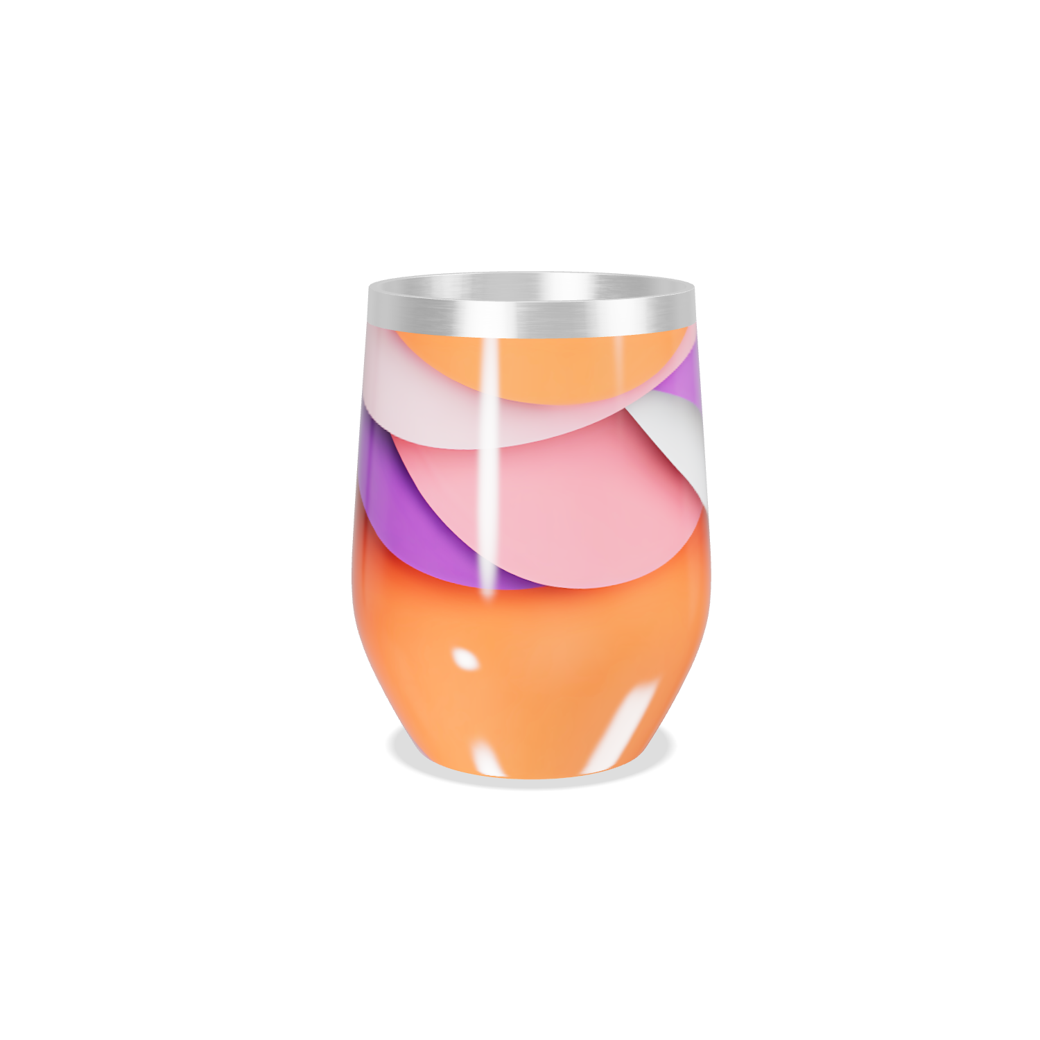 Copo Térmico Slim - Estampado Colorido Inox