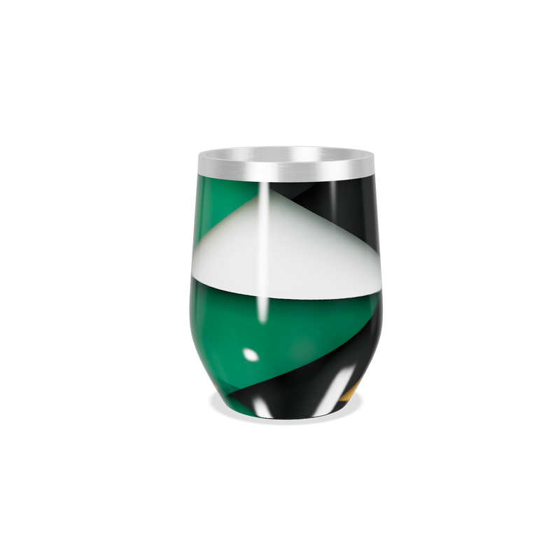 Copo Térmico Slim - Estampa Geométrica Colorida