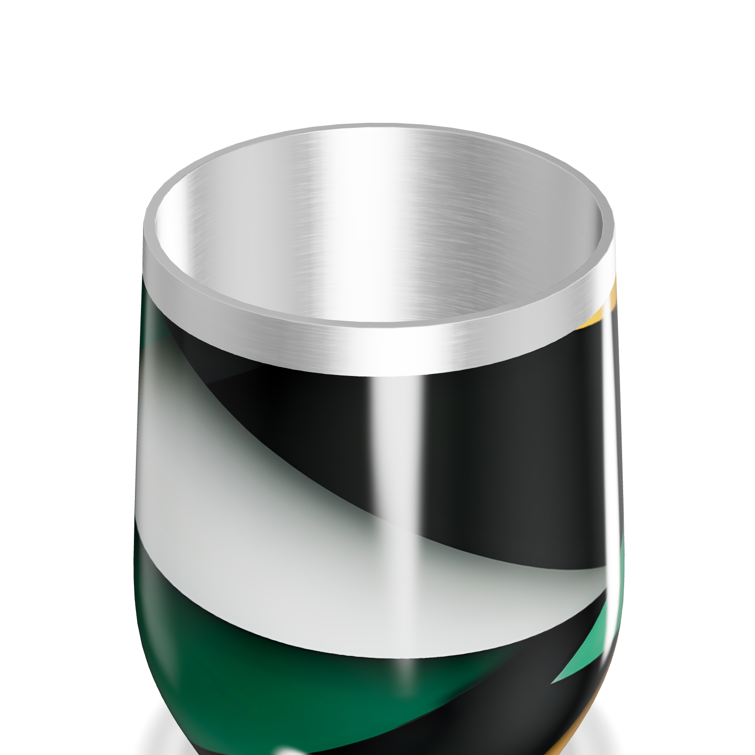 Copo Térmico Slim - Estampa Geométrica Colorida