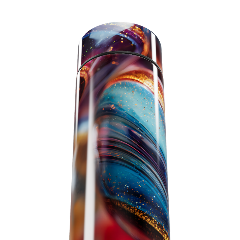 Garrafa Térmica Touch - Abstrata Colorida