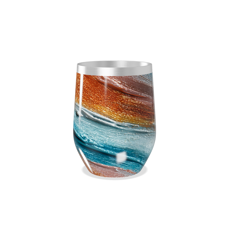 Copo Térmico Slim - Estampado Colorido Inox