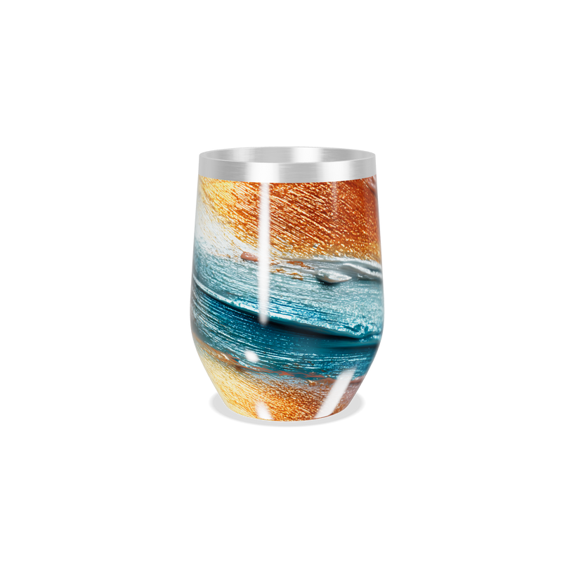 Copo Térmico Slim - Estampado Colorido Inox