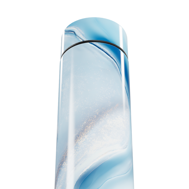 Garrafa Térmica Touch - Azul Mármore Digital