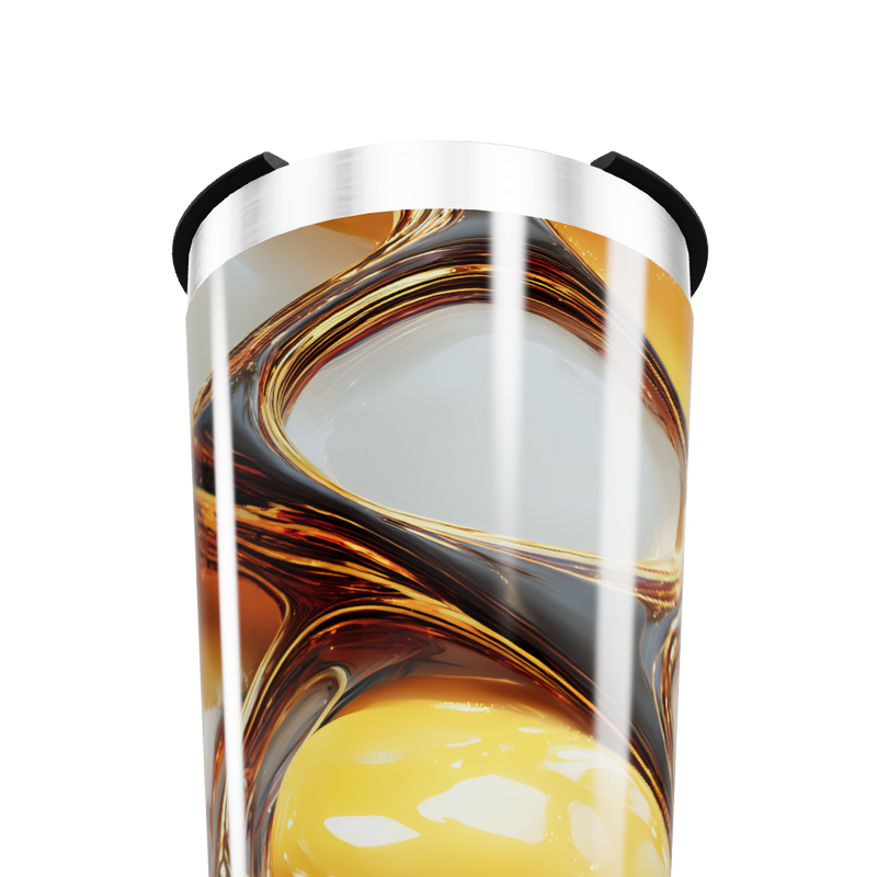 Copo Térmico - Estampa Abstrata Colorida