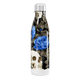 Garrafa Inox Estampa Floral Azul
