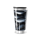 Copo Térmico - Preto Abstrato Aço Inox