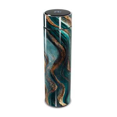 Garrafa Térmica Touch - Mármore Verde Luxo