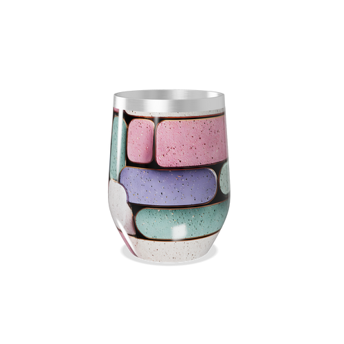 Copo Térmico Slim - Colorido Pastel